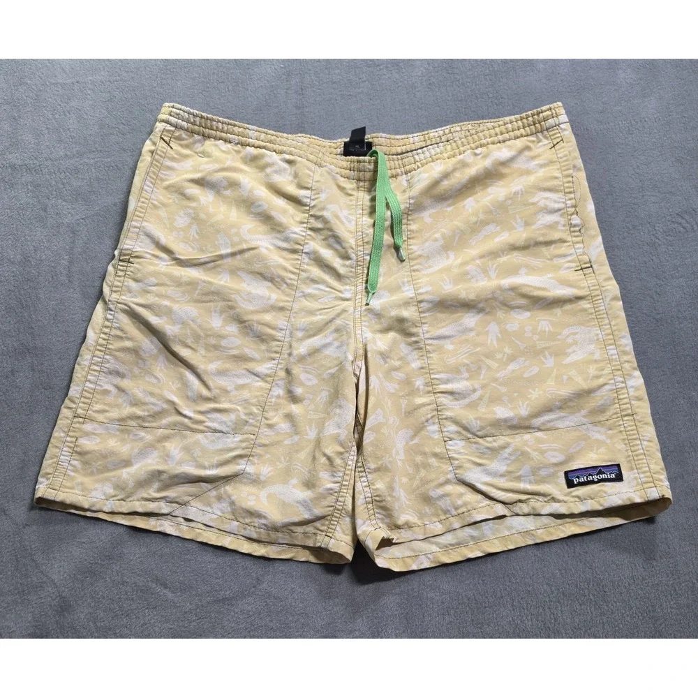 Patagonia Tropical‎ Crocodile Swim Trunks Mens Small Board Shorts